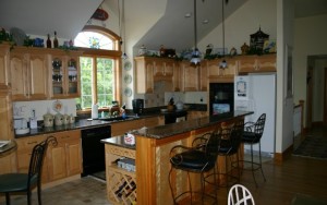 Custom interior design of kitchens in Outer Banks homes
