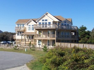 Large Outer Banks custom home construction