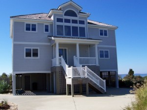 Nags Head NC waterfront residential home