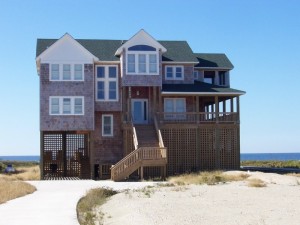 Salvo NC oceanfront vacation cottage, Wind over Waves